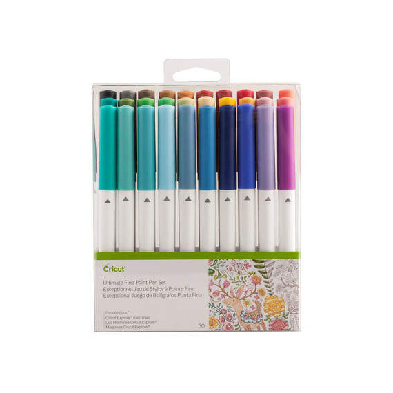 30 Cricut Pens Fine Point Multicolour