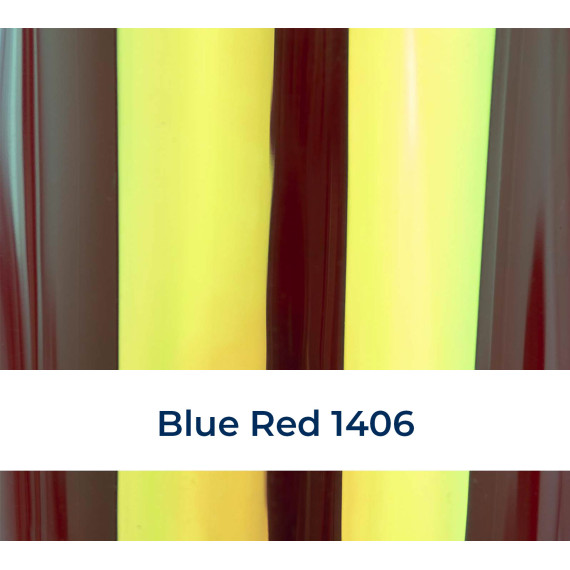 holograflex blue red 1406
