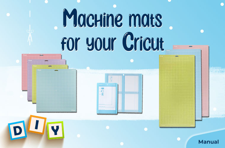 The different cutting mats for Cricut machines
