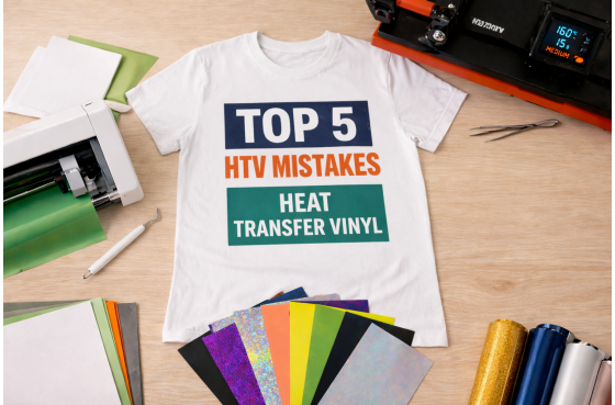 Top 5 mistakes to avoid with heat transfer vinyl (Expert Guide 2026)